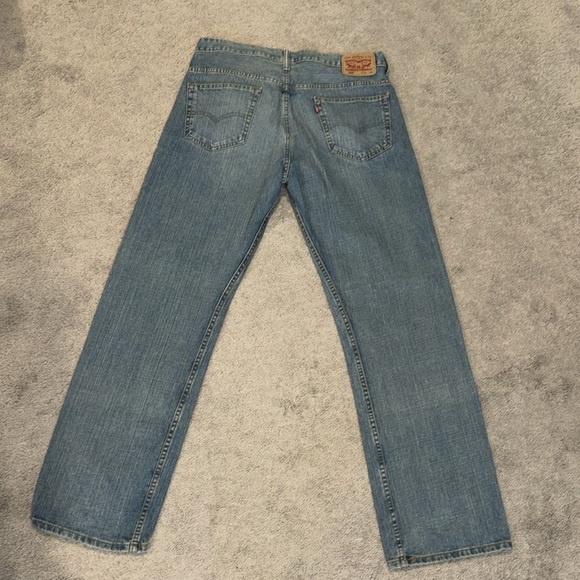 Men's Levi Jeans loose straight fit 34/34 - Picture 3 of 5